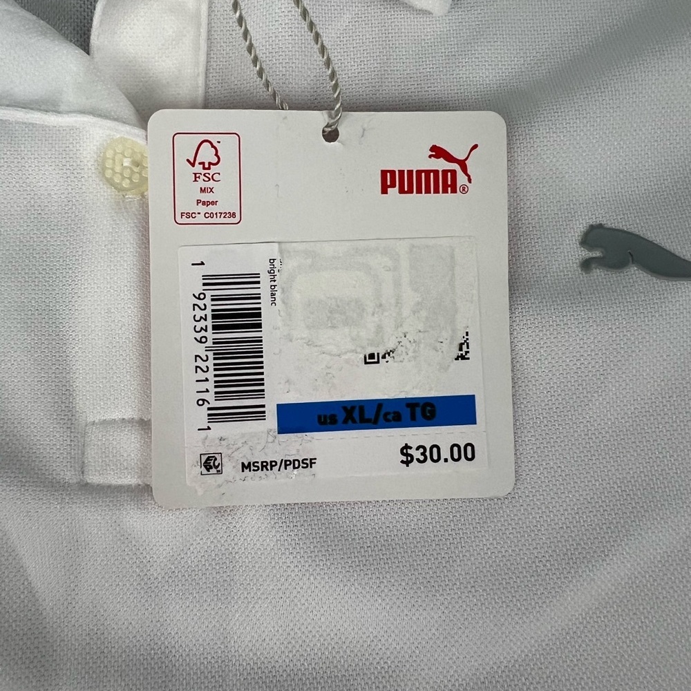 NWT - PUMA Girls' Essential Golf Polo - Size XL - Picture 5 of 7